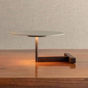 Vibia Flat -LED-pöytälamppu, 16 cm, harmaa L1