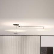 Vibia Flat LED-kattovalaisin 3-lamppuinen Ø 90 cm