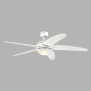 Westinghouse LED-kattotuuletin Bendan, valkoinen, hiljainen