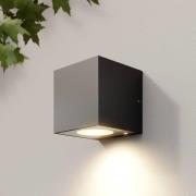 Arcchio LED-ulkoseinälamppu Tassnim, 12 cm, antrasiitti, IP65