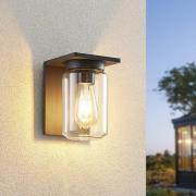 Lucande ulkoseinävalaisin Semka, antrasiitti, alumiini, lasia, 20cm