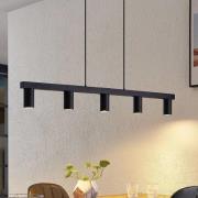 Lindby riippuvalaisin Baliko, musta, 116 cm, 5-valo, GU10