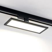 Arcchio Hairis 3-vaiheinen LED-paneeli, 30 cm, musta, 4000 K