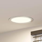 Prios LED uppoasennusvalaisin Cadance, hopea, 24 cm, CCT, IP44