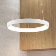 Arcchio LED-riippuvalaisin Vivy, Ø 38 cm, valkoinen, metallia