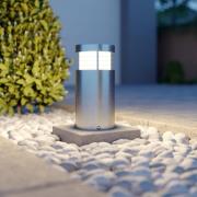 Arcchio pollarilamppu Caramia, 23 cm, ruostumaton teräs, merivedenkest...