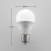 LED-lamppu E27 A60 9W 3 000 K, 3-vaihehimmennys