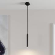 Arcchio LED-riippuvalaisin Franka, 1-valo, Ø 4 cm, musta