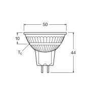 OSRAM LED-heijastin, GU5.3, 6,5 W, 12 V, 2700 K, 120°