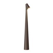 Vibia Africa LED pöytävalaisin korkeus 45cm tummanruskea