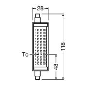 OSRAM-LED-lamppu R7s 19 W 2 700 K himmennettävä