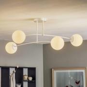 Kattovalaisin Pregos 4, 4-lamppuinen, valkoinen