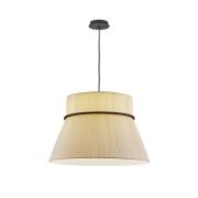 Bover-riippuvalaisin Folie S, kerma/musta, Ø 60 cm