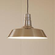 Lindby riippuvalaisin Laylan, nikkeli/valkoinen, Ø 46 cm, metallia