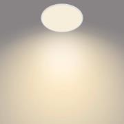 Philips SuperSlim kattovalaisin 2700K Ø54cm valkoinen