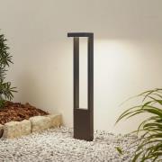 Lindby LED-valaisin Lonete, korkeus 65 cm, antrasiitti, IP65