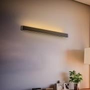 Seinävalaisin Soft, leveys 90 cm, grafiitti, alumiini, G13