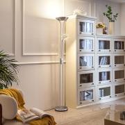 Lindby LED-lattiavalaisin Josefin, nikkeli, lukuvalo, himmennettävä