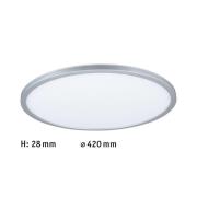 Paulmann Atria Shine paneeli hämärä kromi RGBW Ø42cm