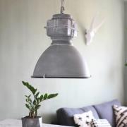 Mexlite Densi-riippuvalaisin, harmaa, Ø 47 cm, metallia