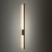 LED-seinävalaisin Flash musta/pähkinäpuu korkeus 108 cm 1-valoinen