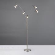 Marley lattiavalaisin, nikkeli, korkeus 200 cm, 5-valo, metallia