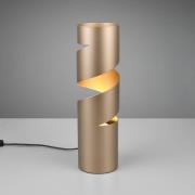 Stream pöytävalaisin, ruskea, korkeus 35 cm, metalli, GU10