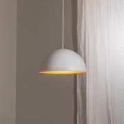 LED-riippuvalaisin Studio Line 50996, valkoinen/kupari, Ø 35 cm