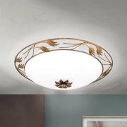 Kattovalaisin Fleur, antiikkikulta, Ø 50 cm