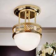 Kaunis kattovalaisin ALT WIEN, kiiltävä messinki