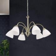 6-lamppuinen Kinga-riippuvalaisin, vanhamessinki