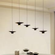 Lindby LED-riippuvalaisin Norvind, 10-lamppuinen, musta, himmennettävä...