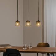 Riippuvalo Lucea 3-lamppuinen savu