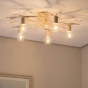 Kattovalaisin Xavier, käsinmaalattu,  5-lamppuinen