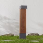 BEGA 84498 LED-pylväsvalaisin, kulmikas, grafiitti