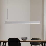 Luxe LED-riippuvalaisin, valkoinen, pituus 112,5 cm, metallia, 4000 K