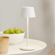LOOM DESIGN LED-akkukäyttöinen pöytävalaisin Modi Micro, IP65, valkoin...