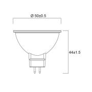 Sylvania LED-heijastin GU5.3 5.8W 6,500K himmennettävä 36° 480lm