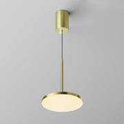 Maytoni LED-riippuvalaisin Plato, messinki, Ø 18.5cm, alumiini