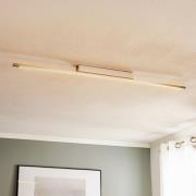 Quitani LED-kattovalaisin Tolu, nikkeli, pituus 118 cm