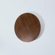 Envostar seinävalaisin Rito, pähkinäpuu, Ø 40 cm