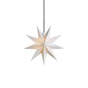 STERNTALER LED-tähti, valkoinen, Ø 15 cm, 9-kärkinen, IP44-paristo
