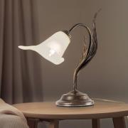 Alga pöytävalaisin, 1-valo, rauta, lasi, Florentine