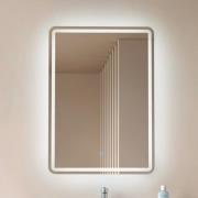 Lucande LED-peili Celestiel, kulmikas, lämmitettävä, CCT, 70 cm