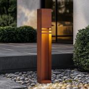 Lucande LED-valaisin Oxido, ruosteenvärinen, corten-teräs