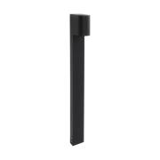 LEDS-C4 Eko Standard pylväsvalaisin, musta, korkeus 80 cm, alumiini