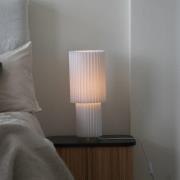 Markslöjd pöytävalaisin Catis, valkoinen, korkeus 45 cm, tekstiili, E2...