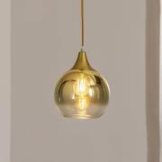 Monte-riippuvalaisin lasista, 1-lamppuinen, kultainen