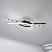 LED-kattovalaisin Biba, musta, pituus 100 cm, metalli, CCT