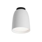 Bover LED ulkokattovalaisin Nut, valkoinen, alumiini/teräs, Ø 10 cm